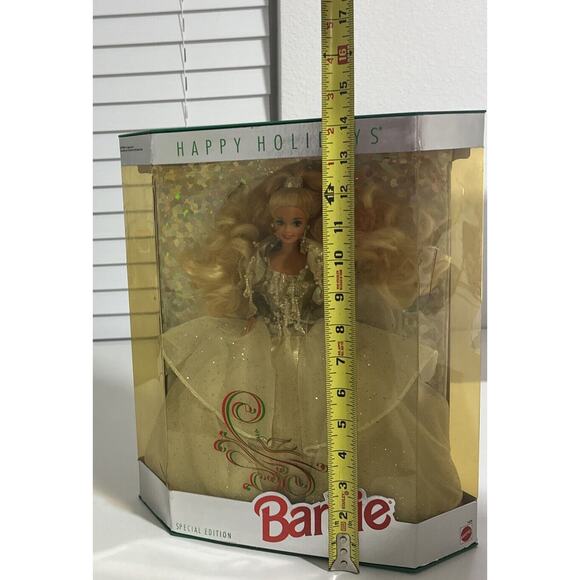 Happy Holidays Special Edition Barbie Doll Mattel 1992 - Picture 13 of 14